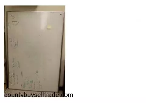 6 ft x 4 ft white board